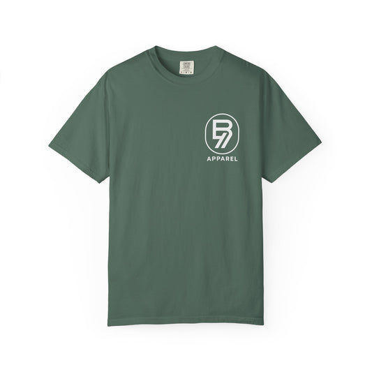Bucanz7 Apparel Logo T-Shirt — Garment-Dyed Classic Tee