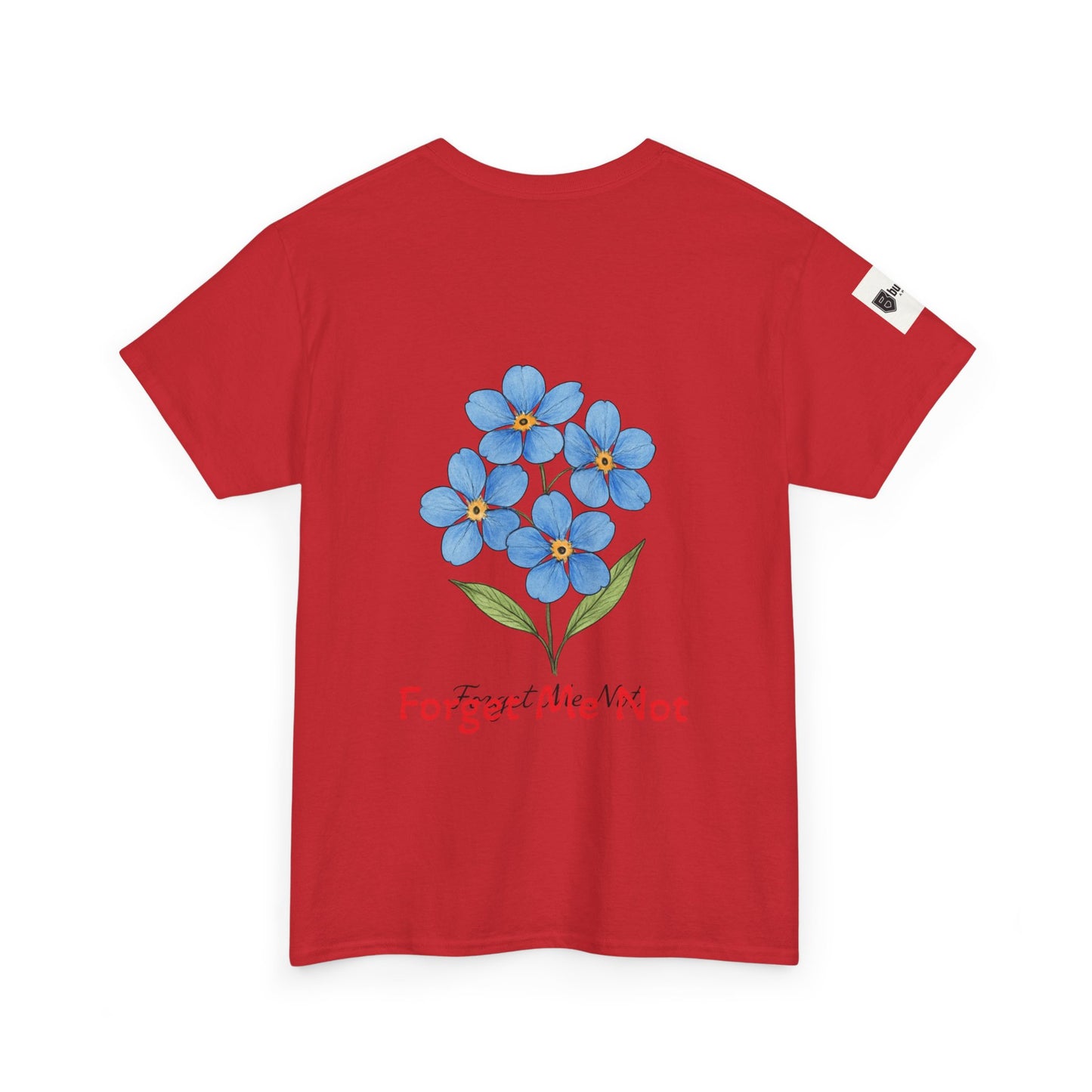 Forget Me Not Tee — "Love Remembers Even When The Mind Forgets" Caregiver Memory Shirt