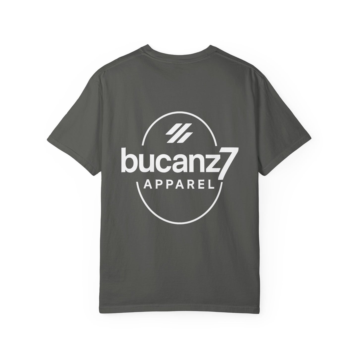 Bucanz7 Apparel Logo T-Shirt — Garment-Dyed Classic Tee