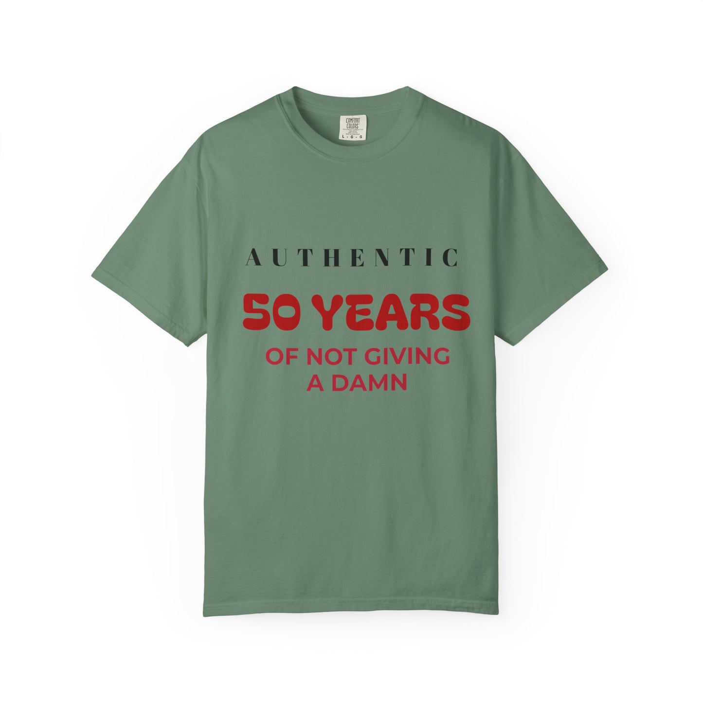 50th Birthday Unisex T-Shirt - Authentic & Bold Design