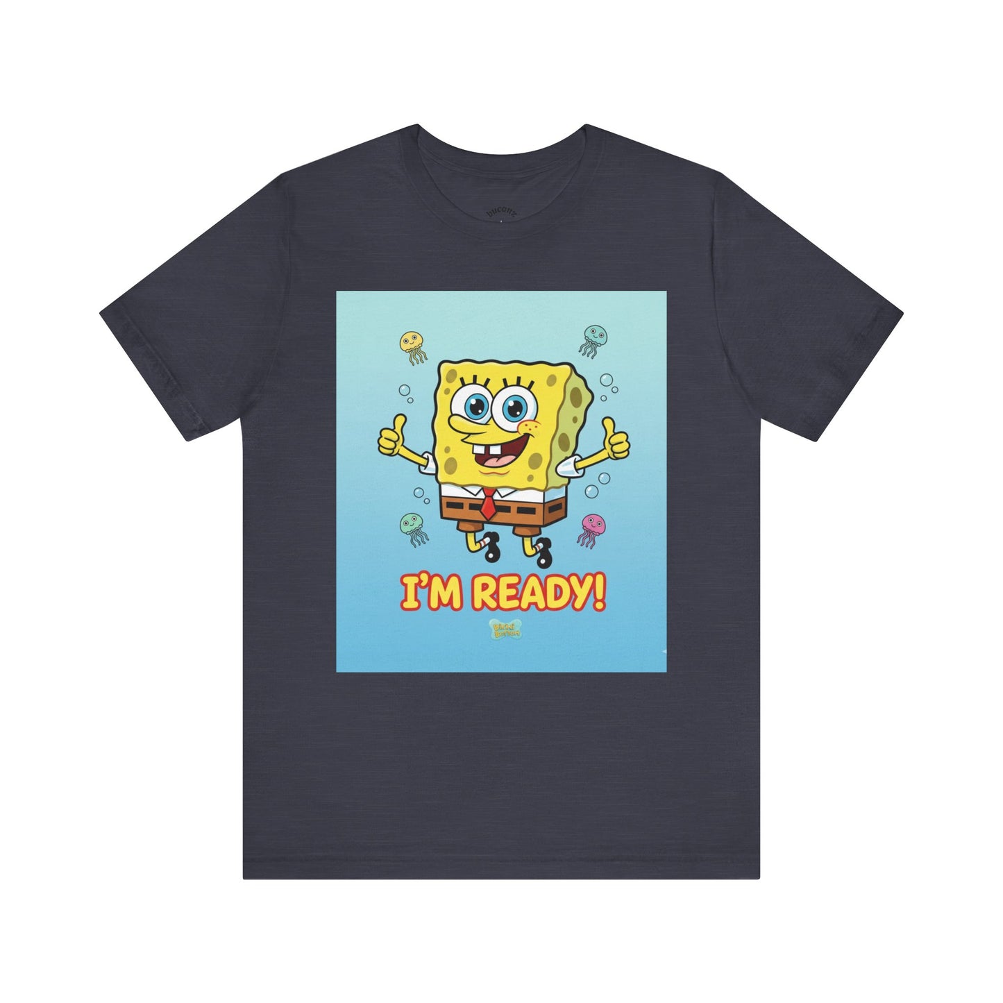 SpongeBob SquarePants Unisex Tee, Cartoon T-Shirt, Funny Gift, Kids Apparel, Summer Wear, Beach Shirt, Nostalgic Style