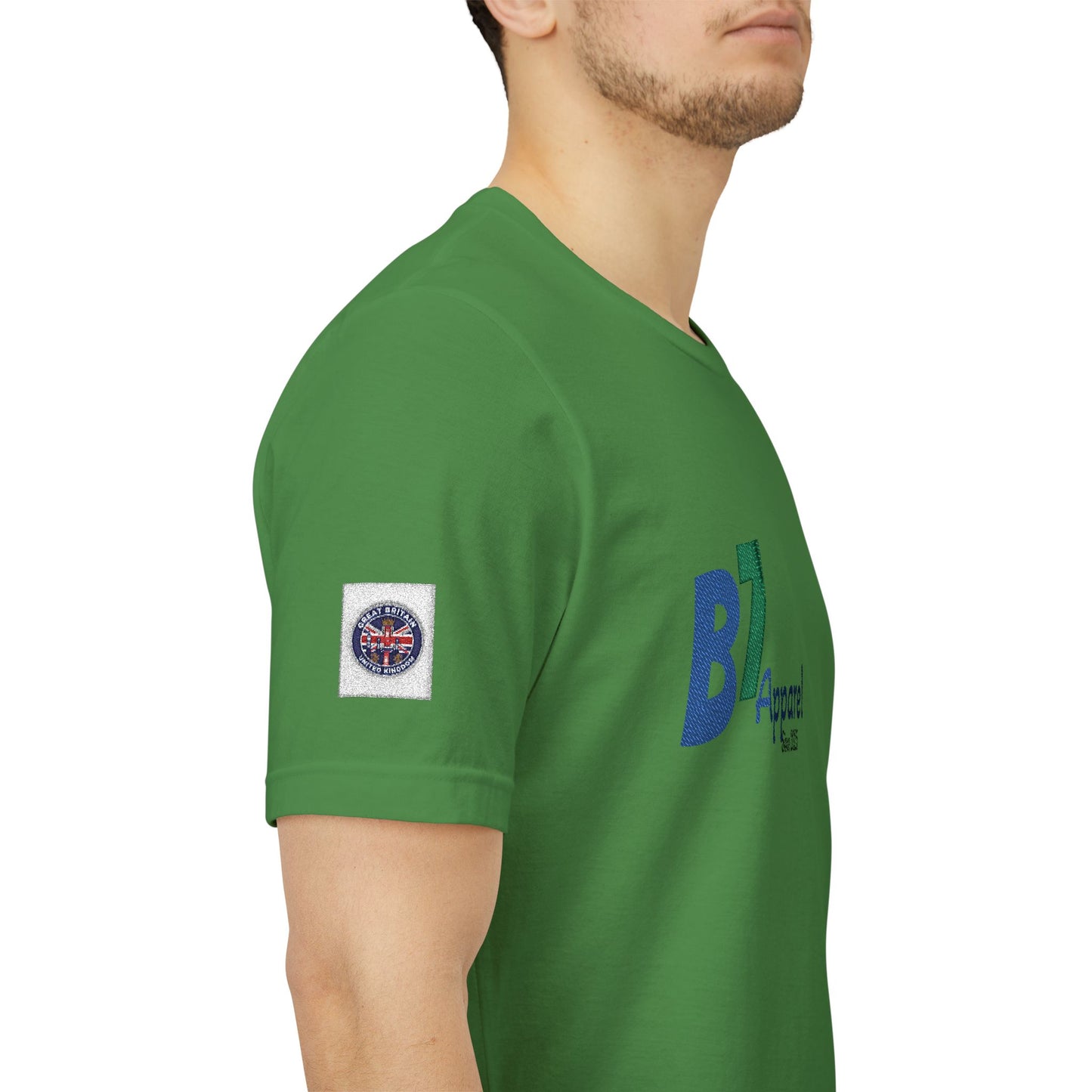 B7 Apparel Logo Tee — Classic White Short Sleeve Shirt