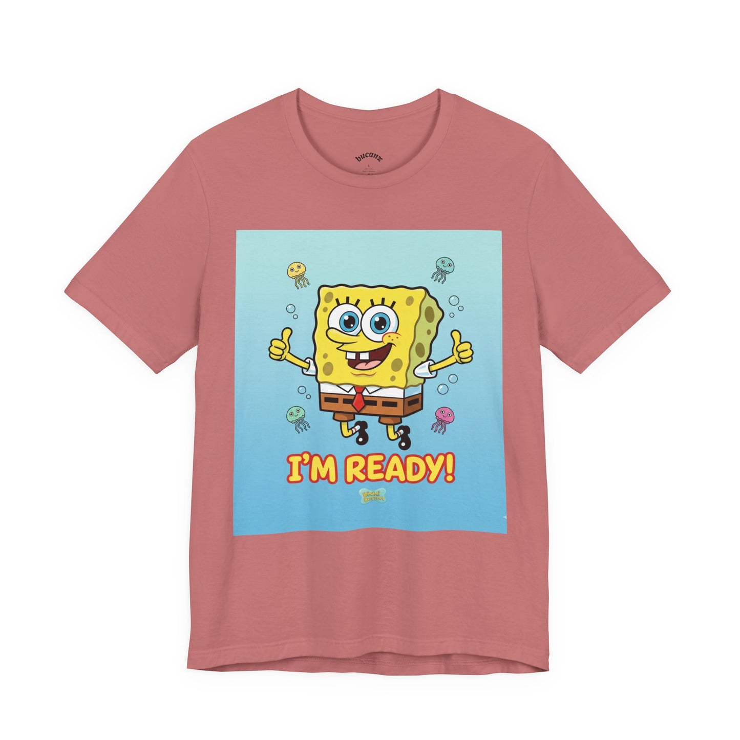 SpongeBob SquarePants Unisex Tee, Cartoon T-Shirt, Funny Gift, Kids Apparel, Summer Wear, Beach Shirt, Nostalgic Style