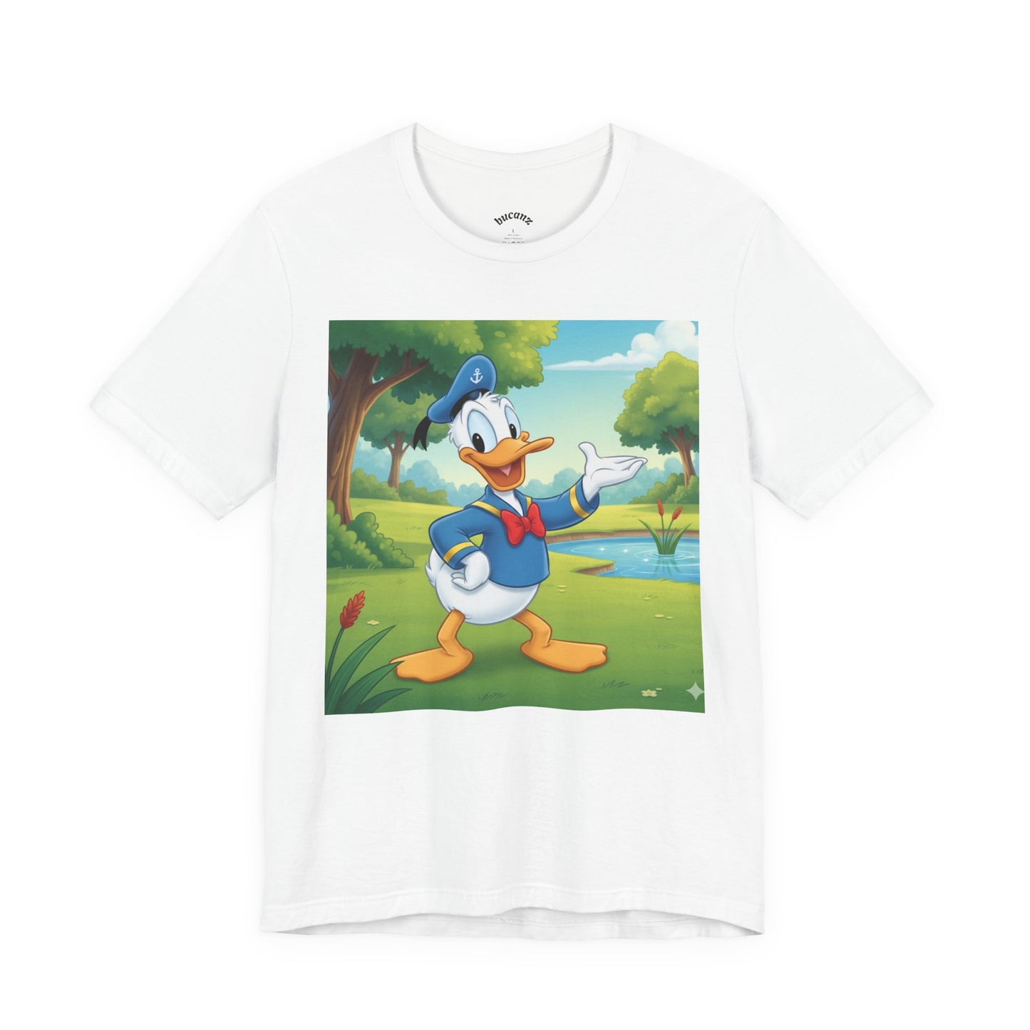 Donald Duck Graphic Tee - Fun Unisex Jersey T-Shirt for Disney Fans, Casual Wear, Gift for Birthdays, Disney Park Outfits, Summer Style