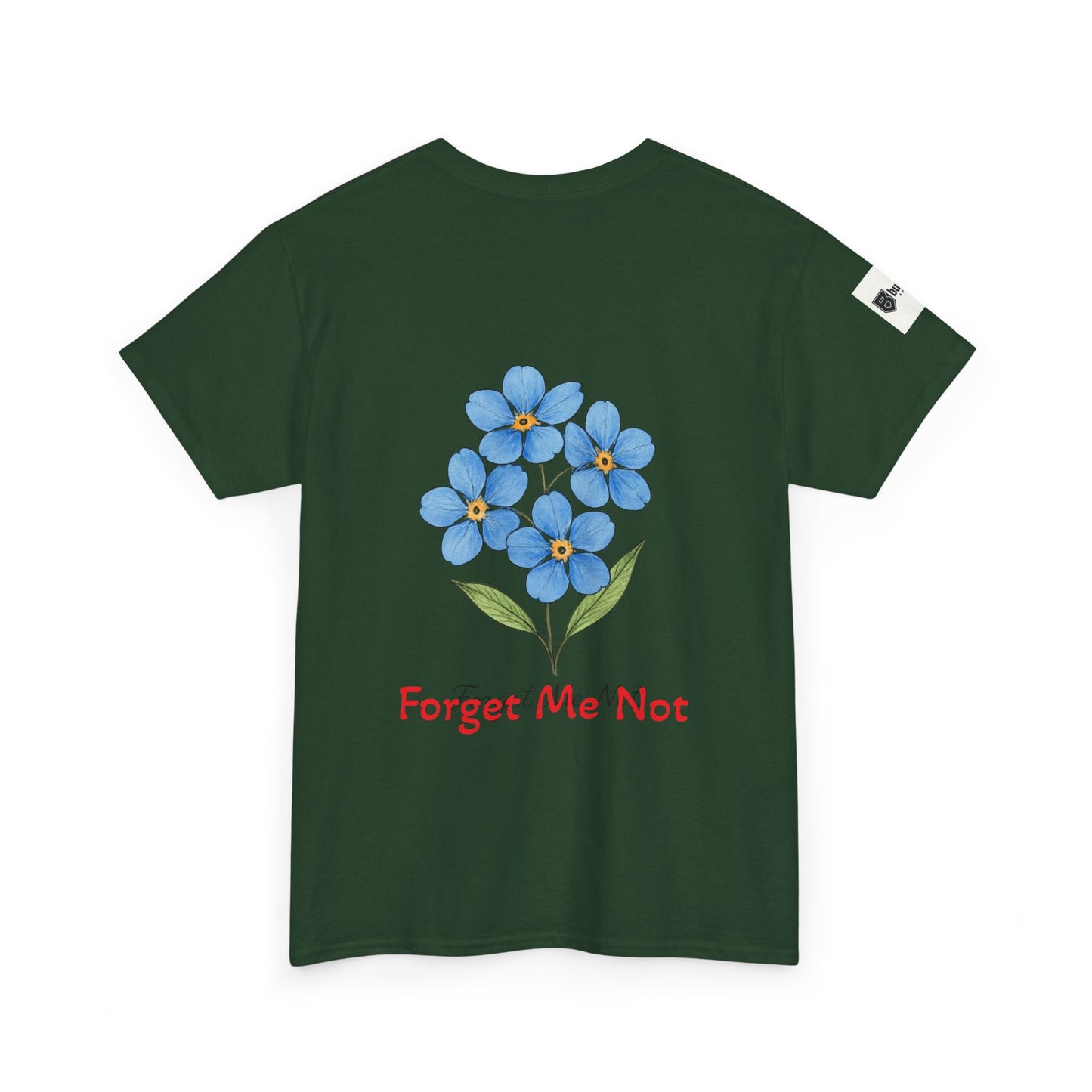 Forget Me Not Tee — "Love Remembers Even When The Mind Forgets" Caregiver Memory Shirt