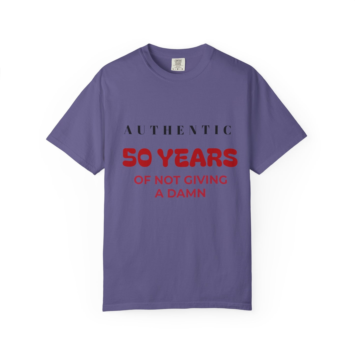 50th Birthday Unisex T-Shirt - Authentic & Bold Design