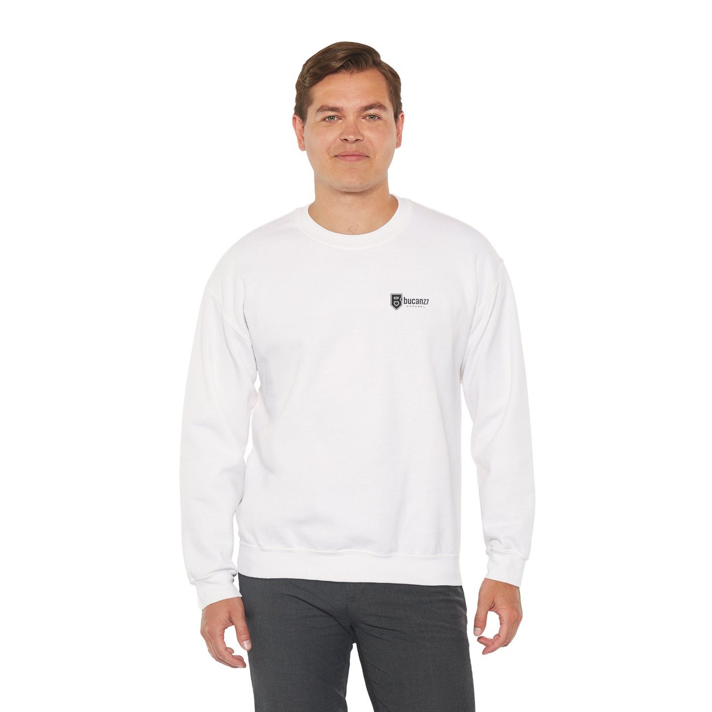 Crewneck Sweatshirt - "Work Hard in Silence, Let Success Make the Noise" Motivational Crew