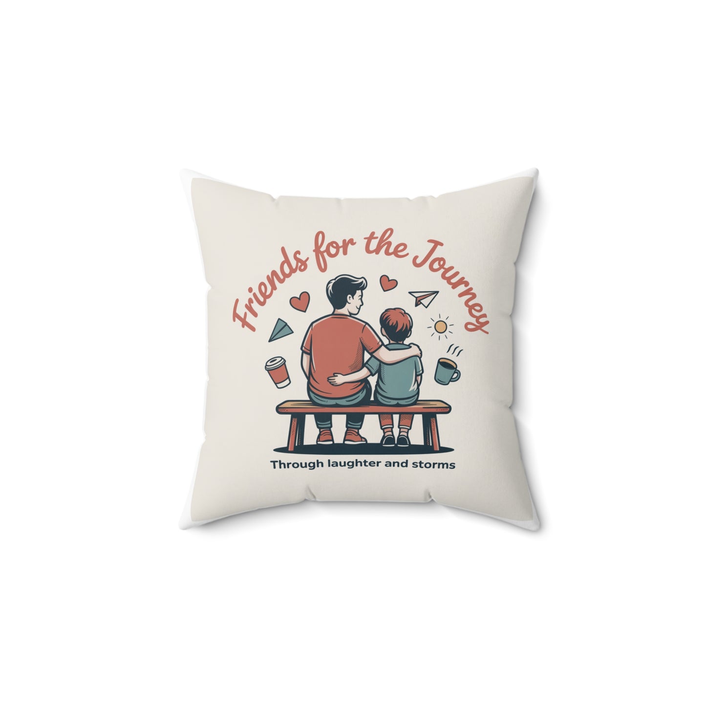 Friends for the Journey Decorative Pillow