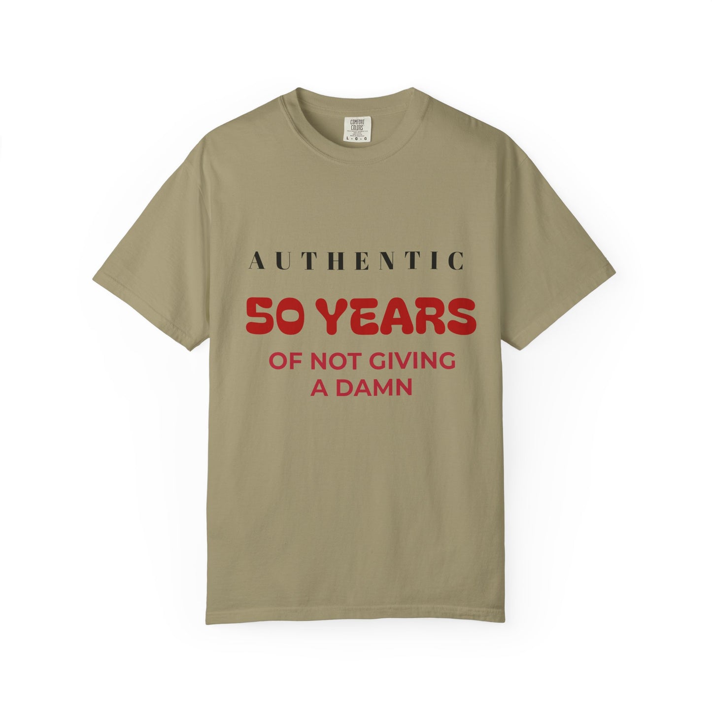 50th Birthday Unisex T-Shirt - Authentic & Bold Design