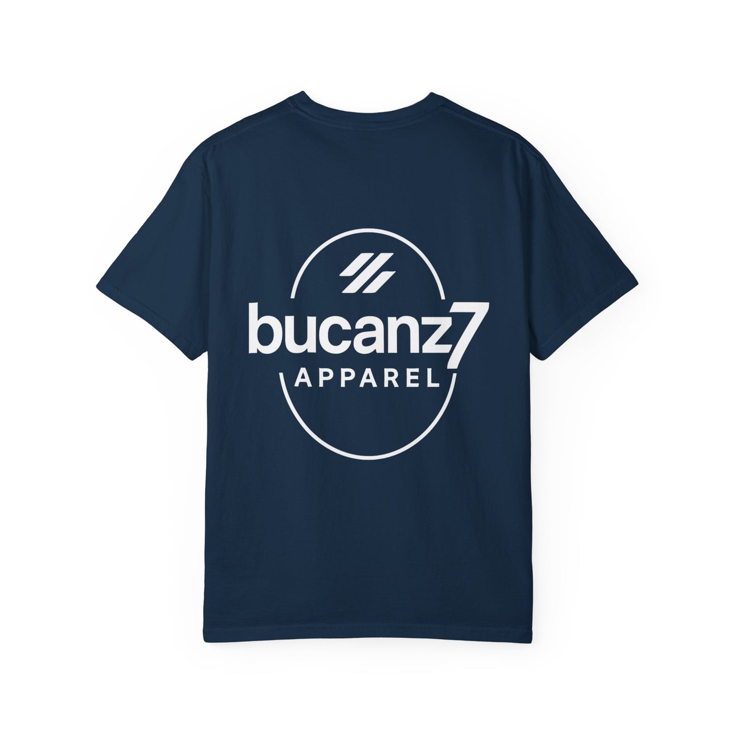 Bucanz7 Apparel Logo T-Shirt — Garment-Dyed Classic Tee