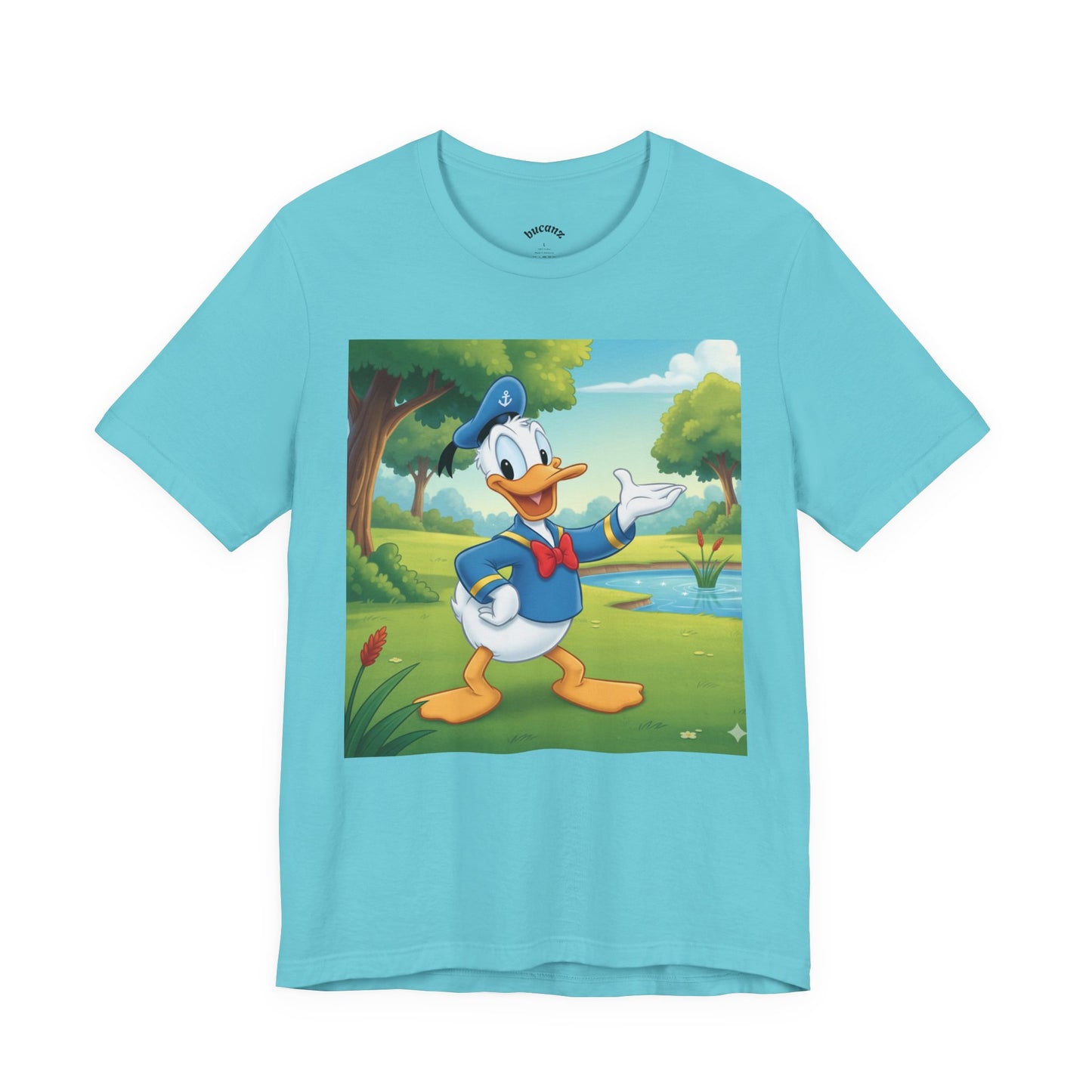 Donald Duck Graphic Tee - Fun Unisex Jersey T-Shirt for Disney Fans, Casual Wear, Gift for Birthdays, Disney Park Outfits, Summer Style