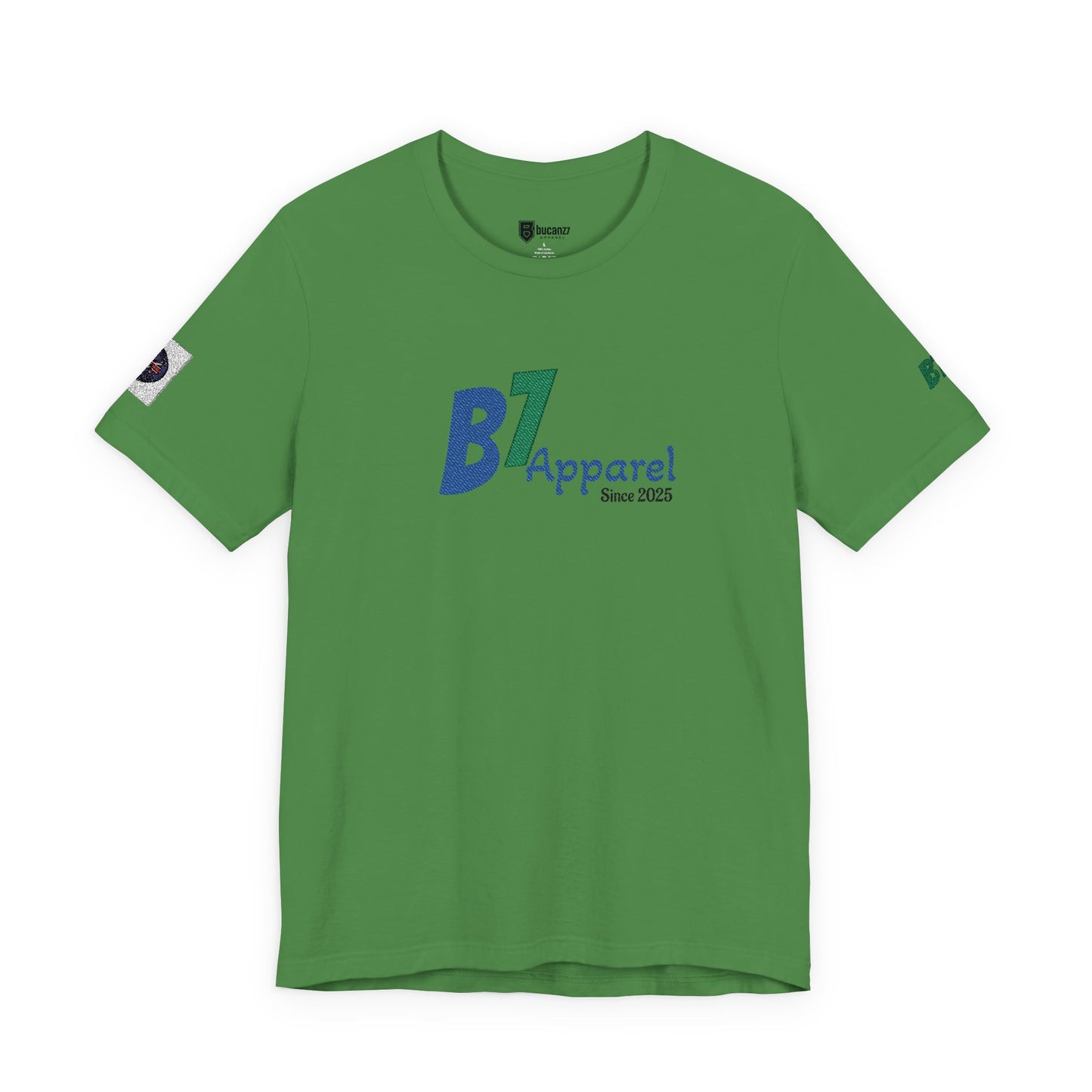 B7 Apparel Logo Tee — Classic White Short Sleeve Shirt