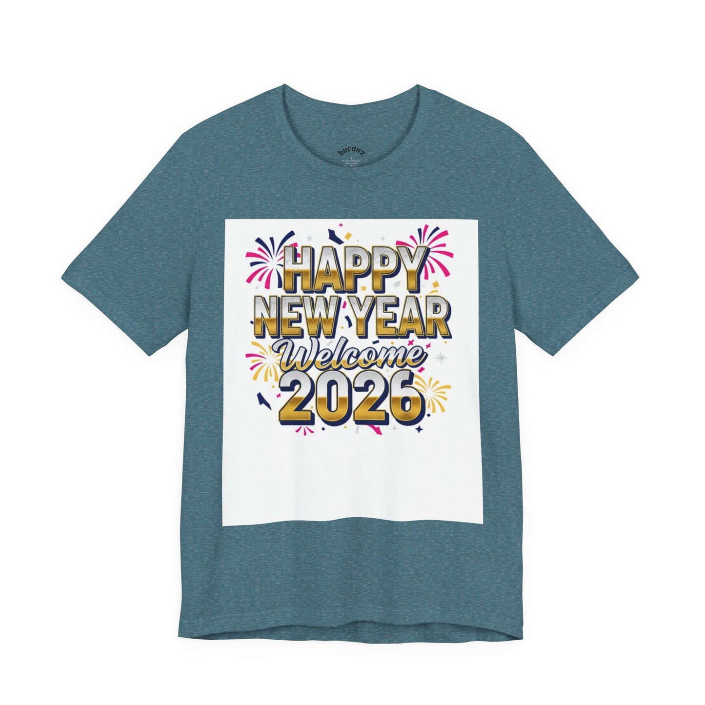 New Year Celebration Tee - Happy New Year 2026