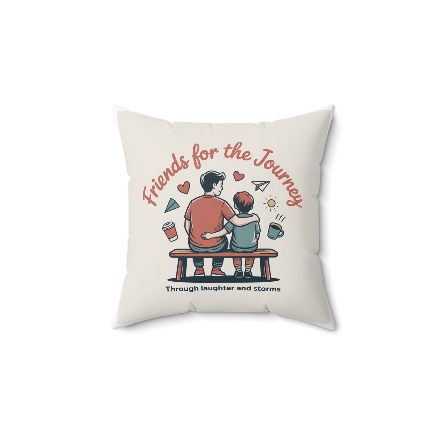 Friends for the Journey Decorative Pillow
