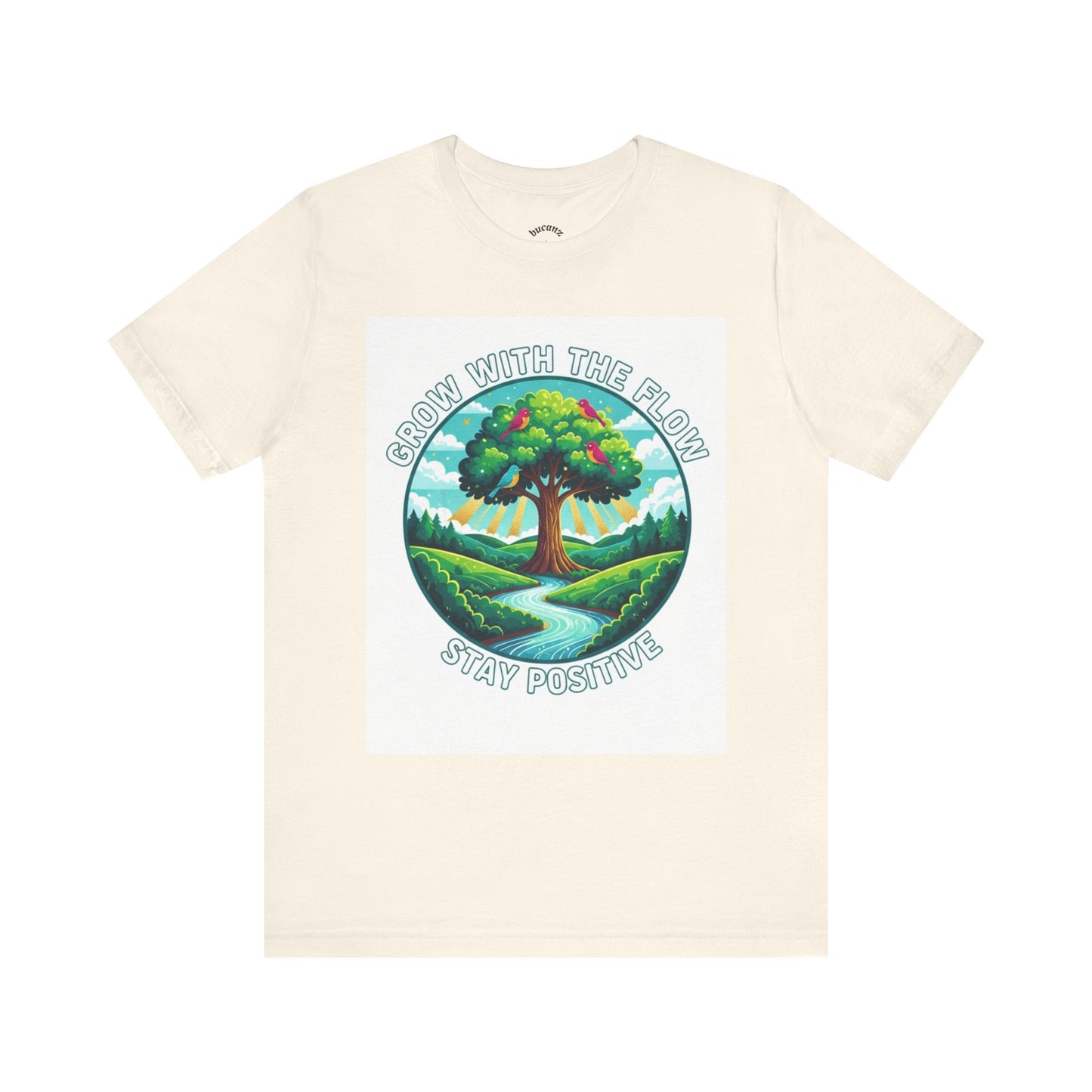 Positive Vibes Unisex Tee - Grow with the Flow