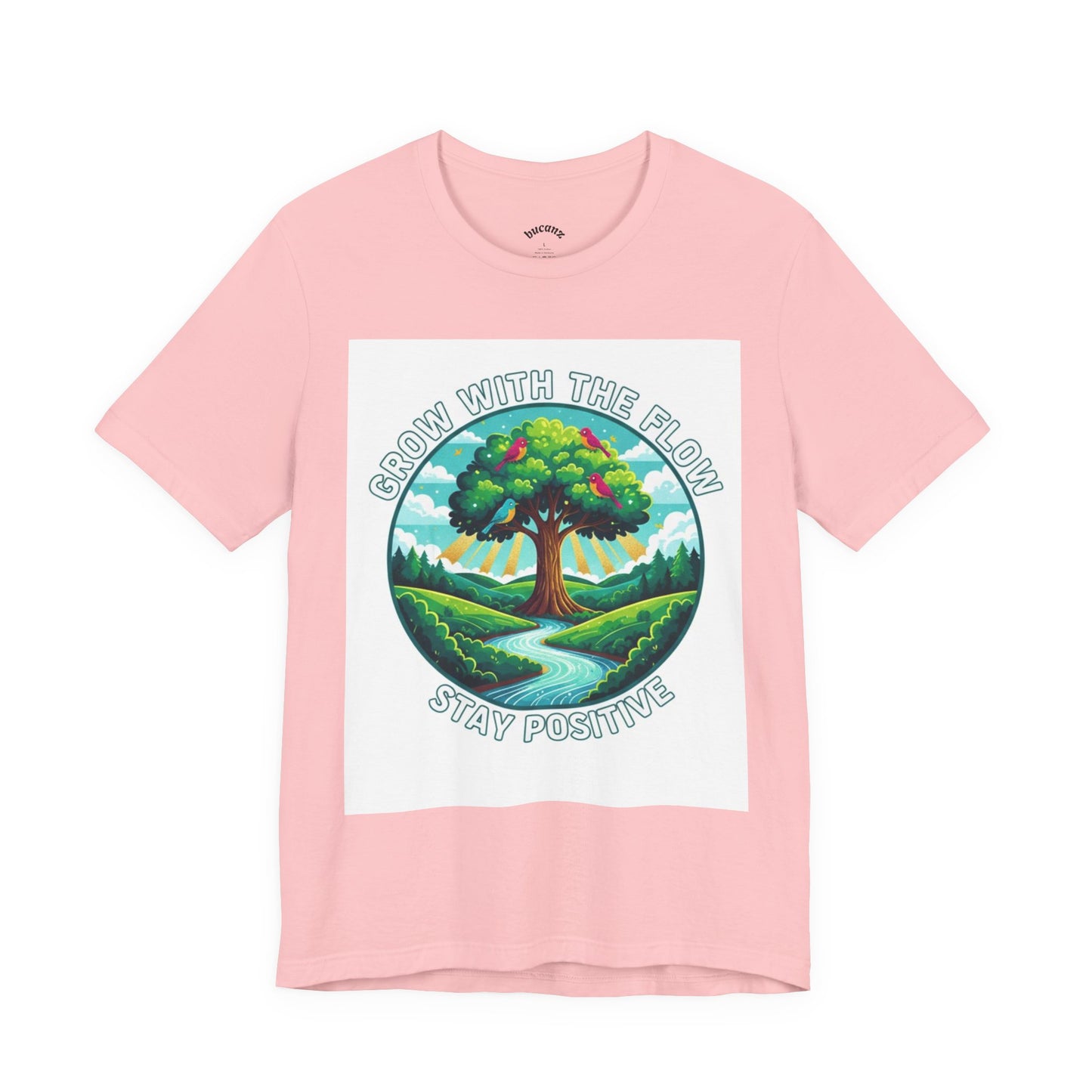 Positive Vibes Unisex Tee - Grow with the Flow