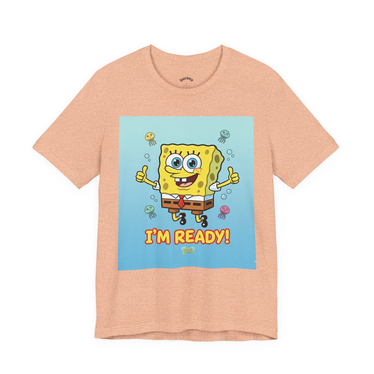 SpongeBob SquarePants Unisex Tee, Cartoon T-Shirt, Funny Gift, Kids Apparel, Summer Wear, Beach Shirt, Nostalgic Style