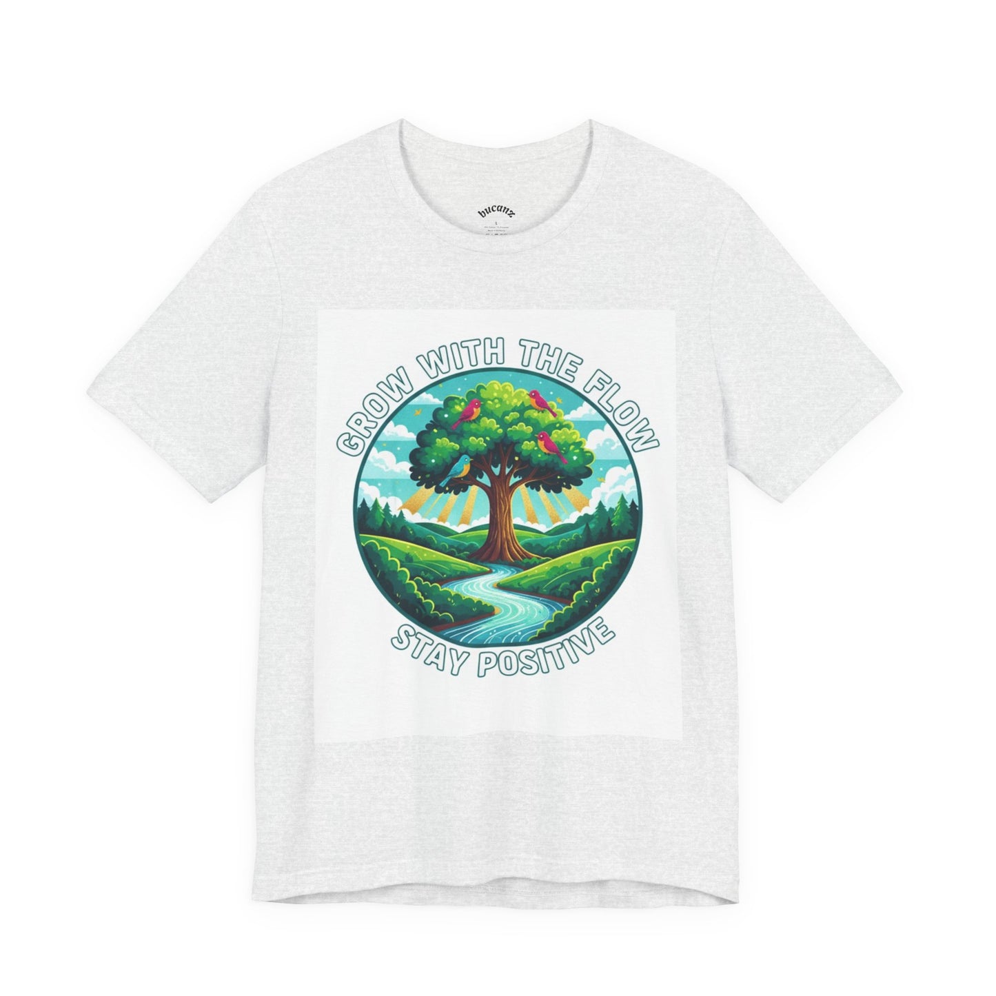 Positive Vibes Unisex Tee - Grow with the Flow