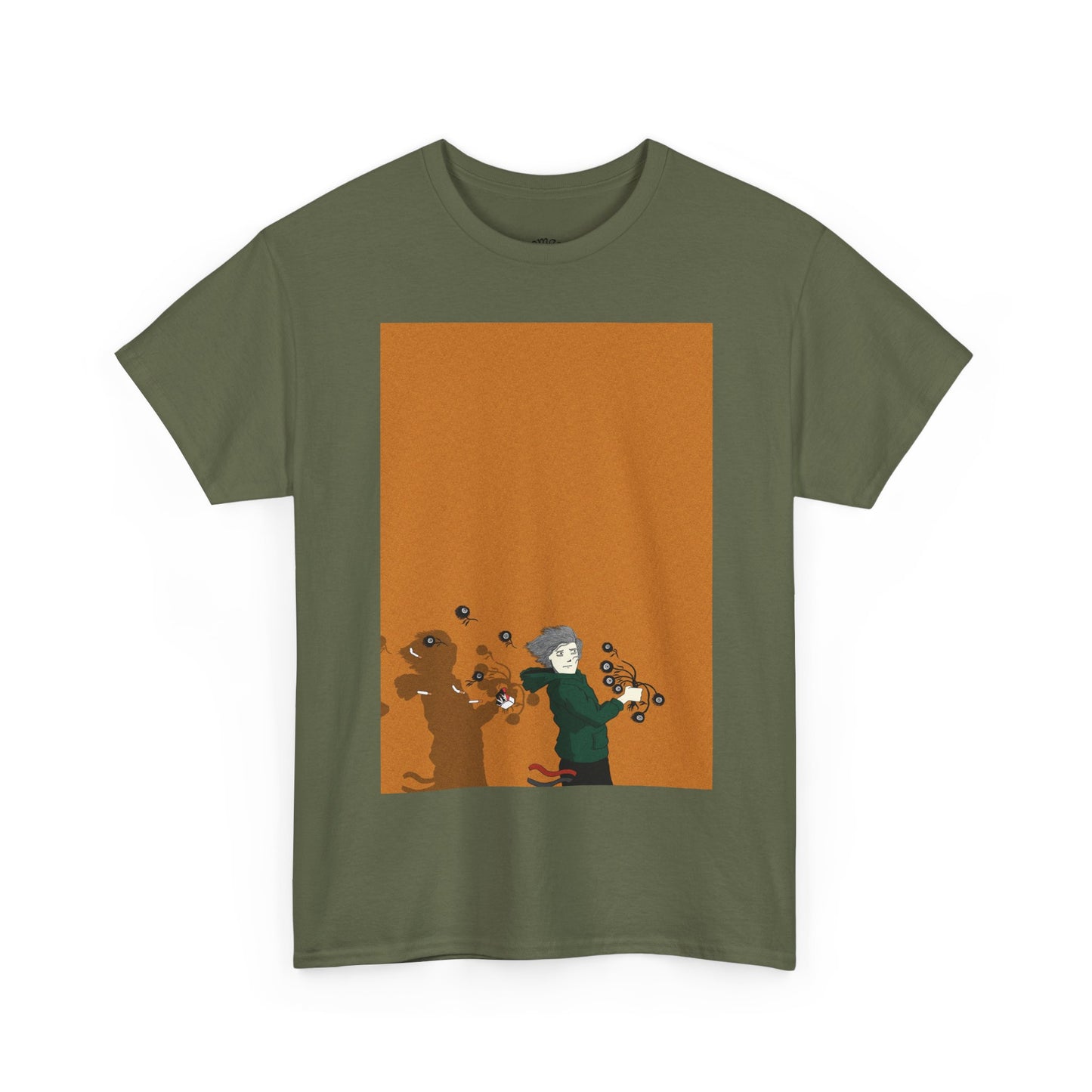 Halloween Trick-or-Treat Kids T-Shirt — Cute Ghost, Pumpkin & Child Costume Design