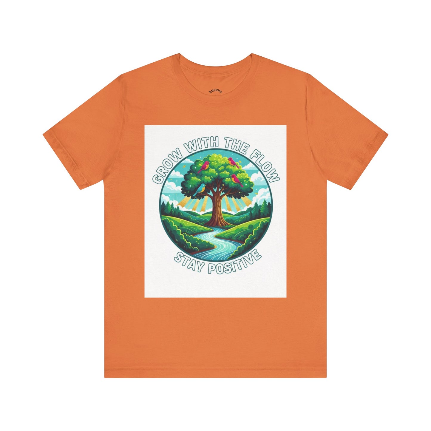 Positive Vibes Unisex Tee - Grow with the Flow