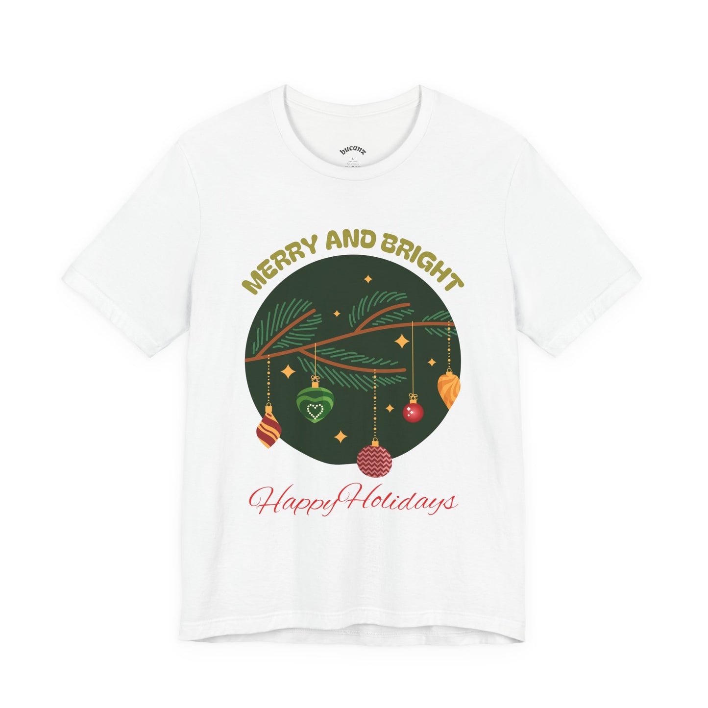 Merry and Bright Holiday Tee