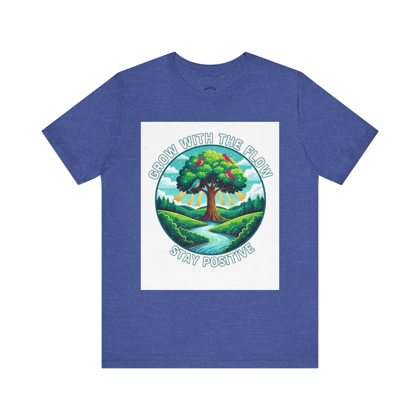 Positive Vibes Unisex Tee - Grow with the Flow
