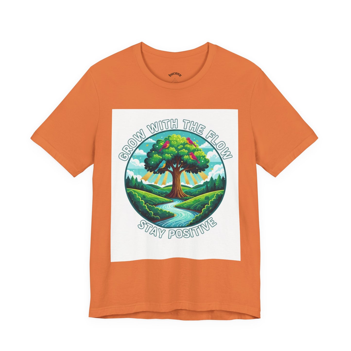 Positive Vibes Unisex Tee - Grow with the Flow