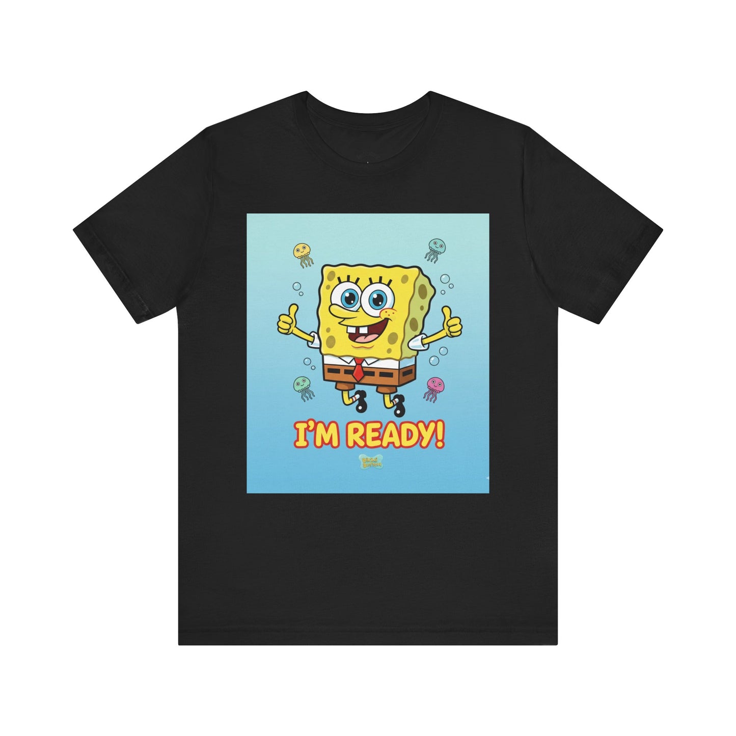 SpongeBob SquarePants Unisex Tee, Cartoon T-Shirt, Funny Gift, Kids Apparel, Summer Wear, Beach Shirt, Nostalgic Style