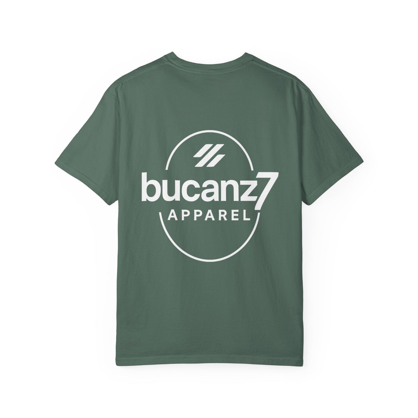Bucanz7 Apparel Logo T-Shirt — Garment-Dyed Classic Tee