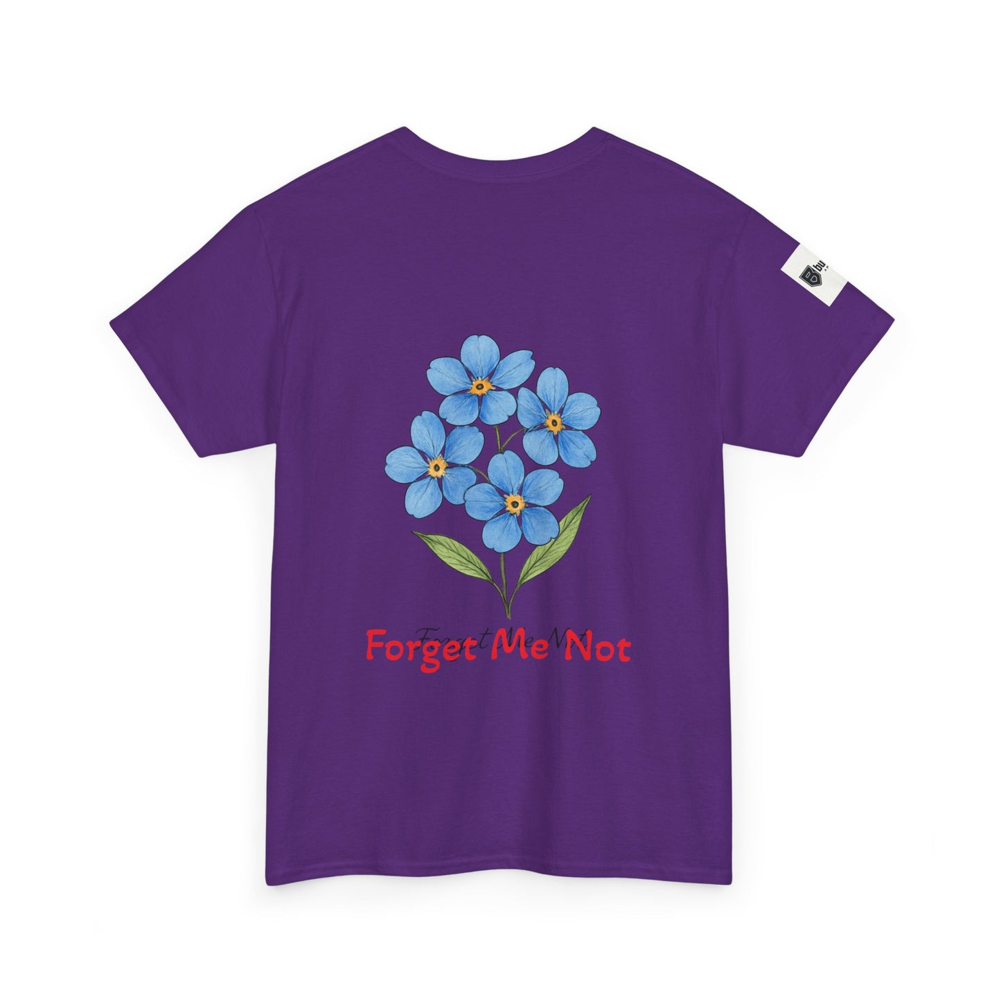 Forget Me Not Tee — "Love Remembers Even When The Mind Forgets" Caregiver Memory Shirt
