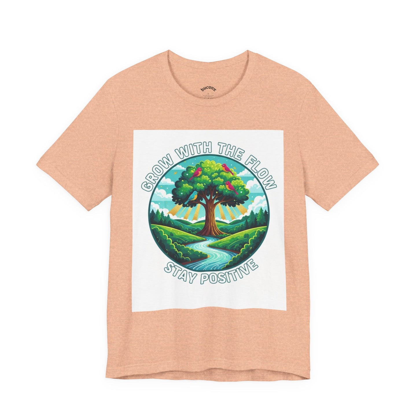 Positive Vibes Unisex Tee - Grow with the Flow