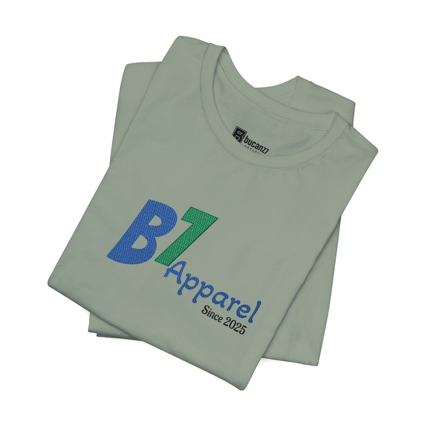 B7 Apparel Logo Tee — Classic White Short Sleeve Shirt