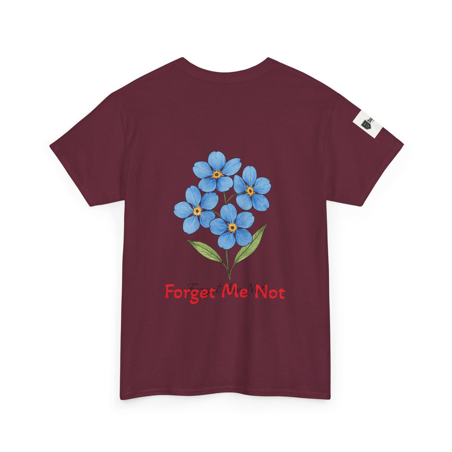 Forget Me Not Tee — "Love Remembers Even When The Mind Forgets" Caregiver Memory Shirt