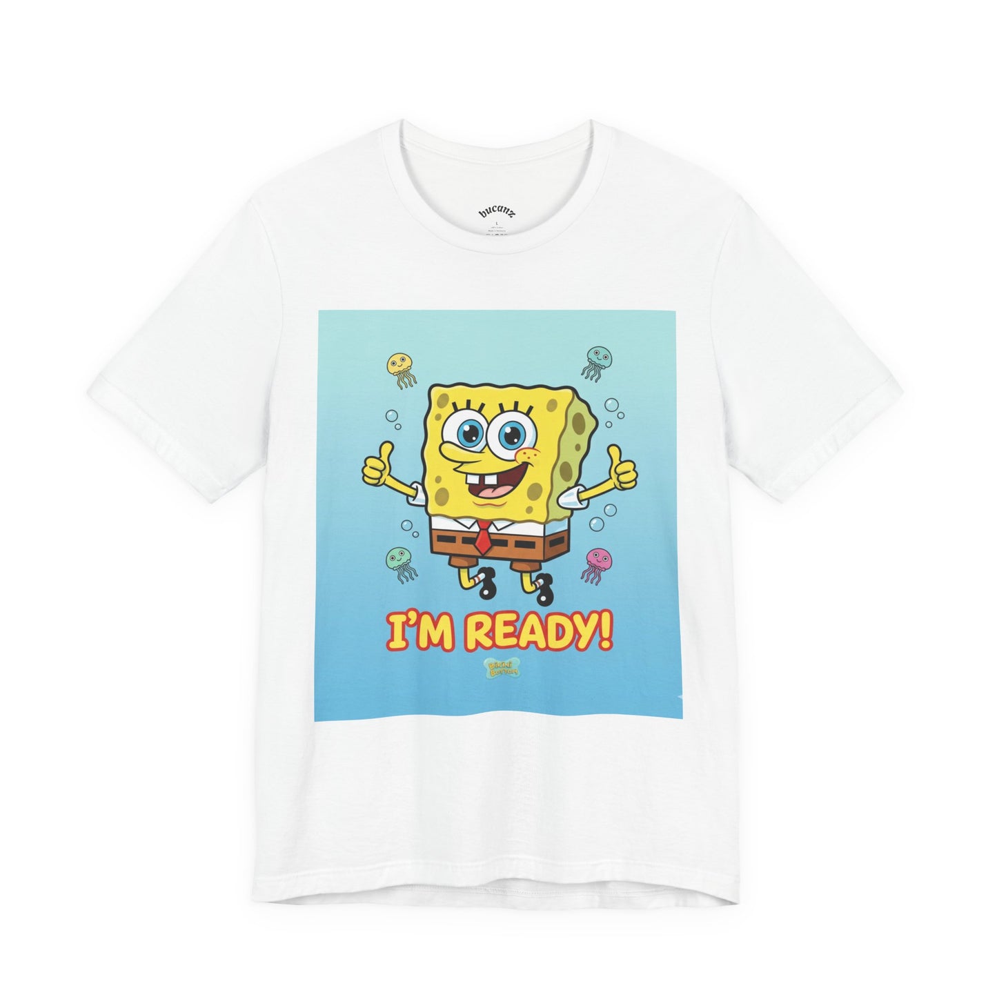 SpongeBob SquarePants Unisex Tee, Cartoon T-Shirt, Funny Gift, Kids Apparel, Summer Wear, Beach Shirt, Nostalgic Style