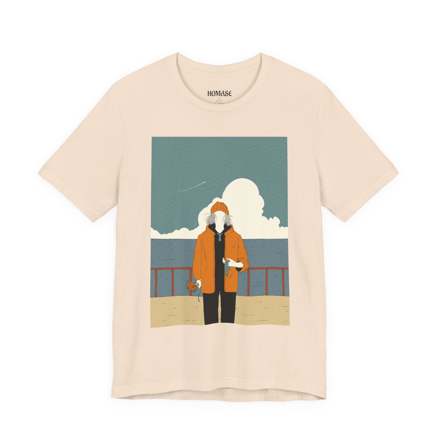 Coastal Adventure Tee - Vintage Ocean Print, Summer Vibe, Beachwear, Vacation Gift, Unisex Graphic Tee