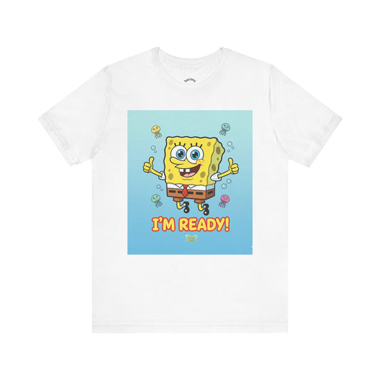 SpongeBob SquarePants Unisex Tee, Cartoon T-Shirt, Funny Gift, Kids Apparel, Summer Wear, Beach Shirt, Nostalgic Style