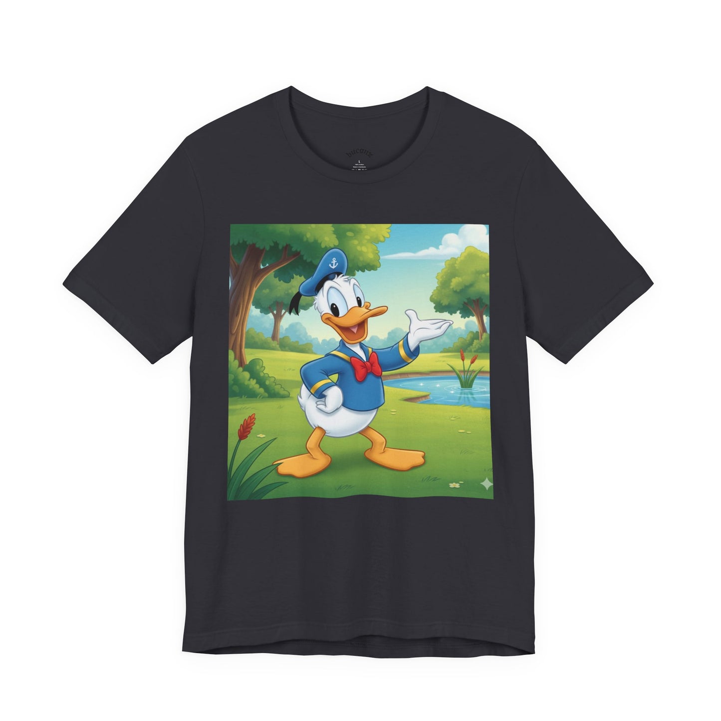 Donald Duck Graphic Tee - Fun Unisex Jersey T-Shirt for Disney Fans, Casual Wear, Gift for Birthdays, Disney Park Outfits, Summer Style