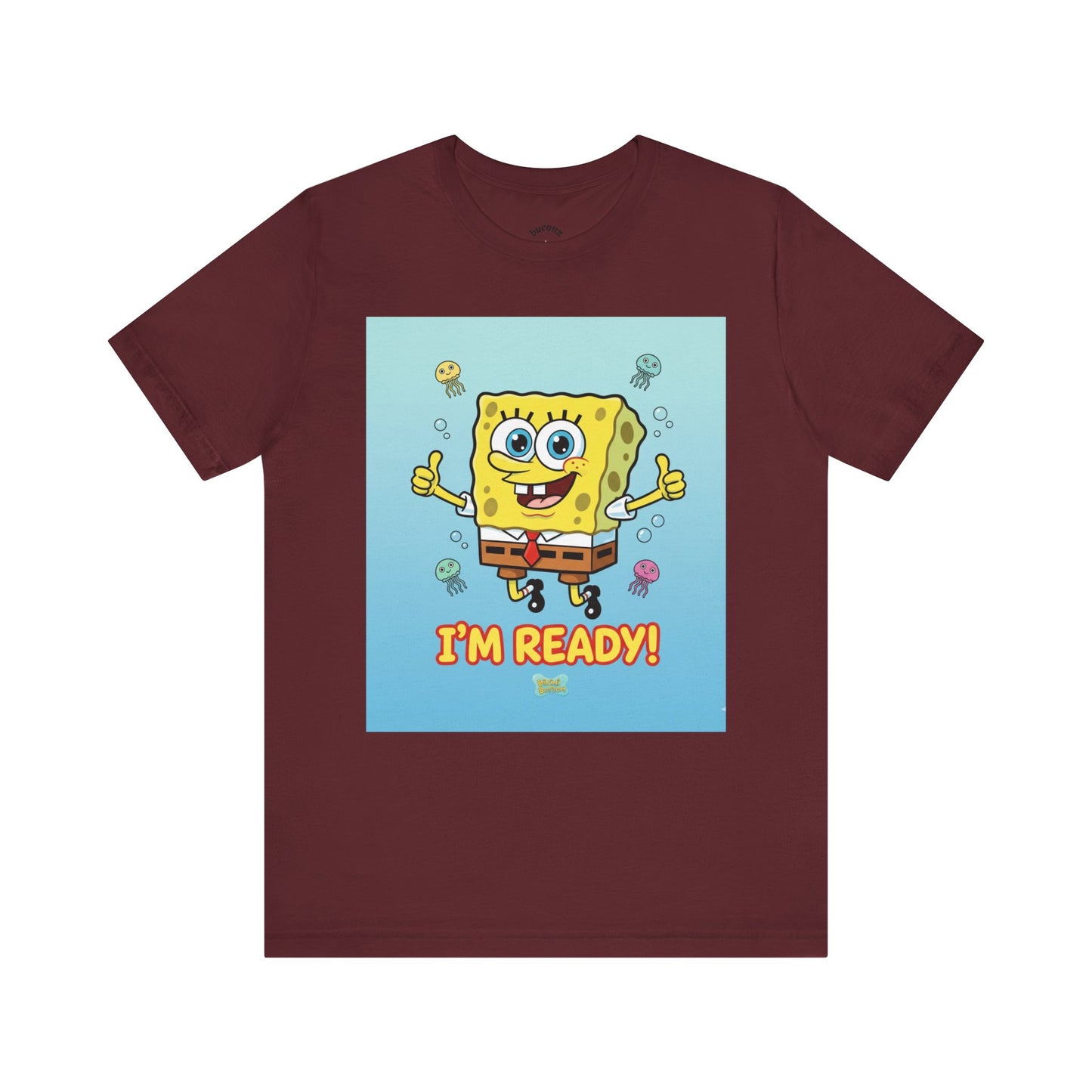 SpongeBob SquarePants Unisex Tee, Cartoon T-Shirt, Funny Gift, Kids Apparel, Summer Wear, Beach Shirt, Nostalgic Style