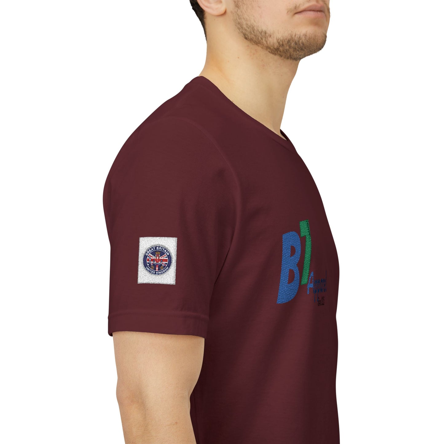 B7 Apparel Logo Tee — Classic White Short Sleeve Shirt
