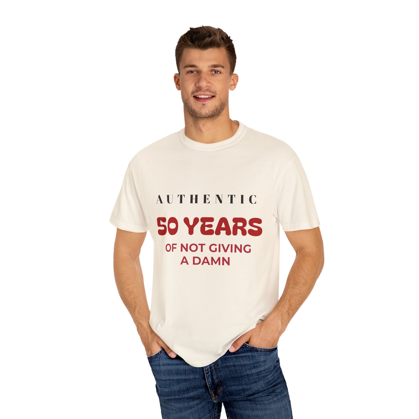 50th Birthday Unisex T-Shirt - Authentic & Bold Design