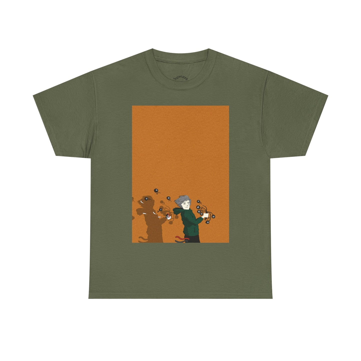 Halloween Trick-or-Treat Kids T-Shirt — Cute Ghost, Pumpkin & Child Costume Design