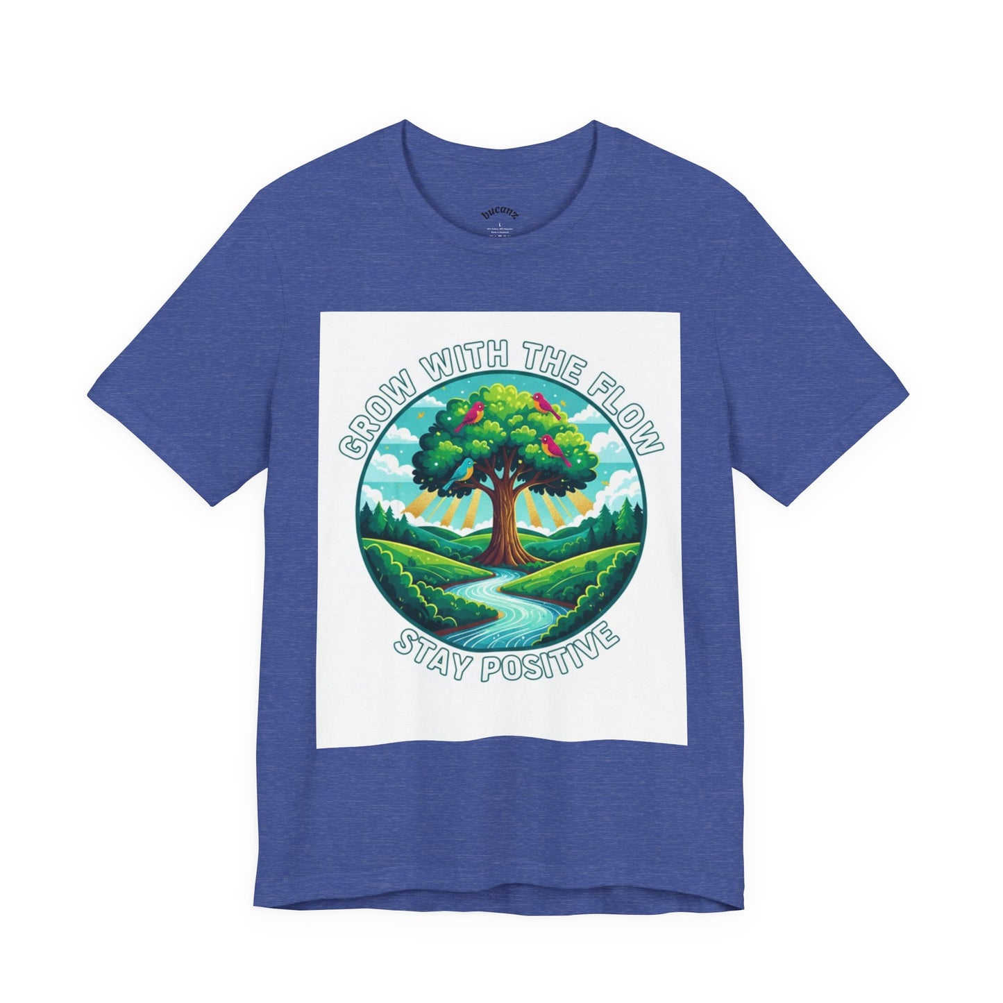 Positive Vibes Unisex Tee - Grow with the Flow