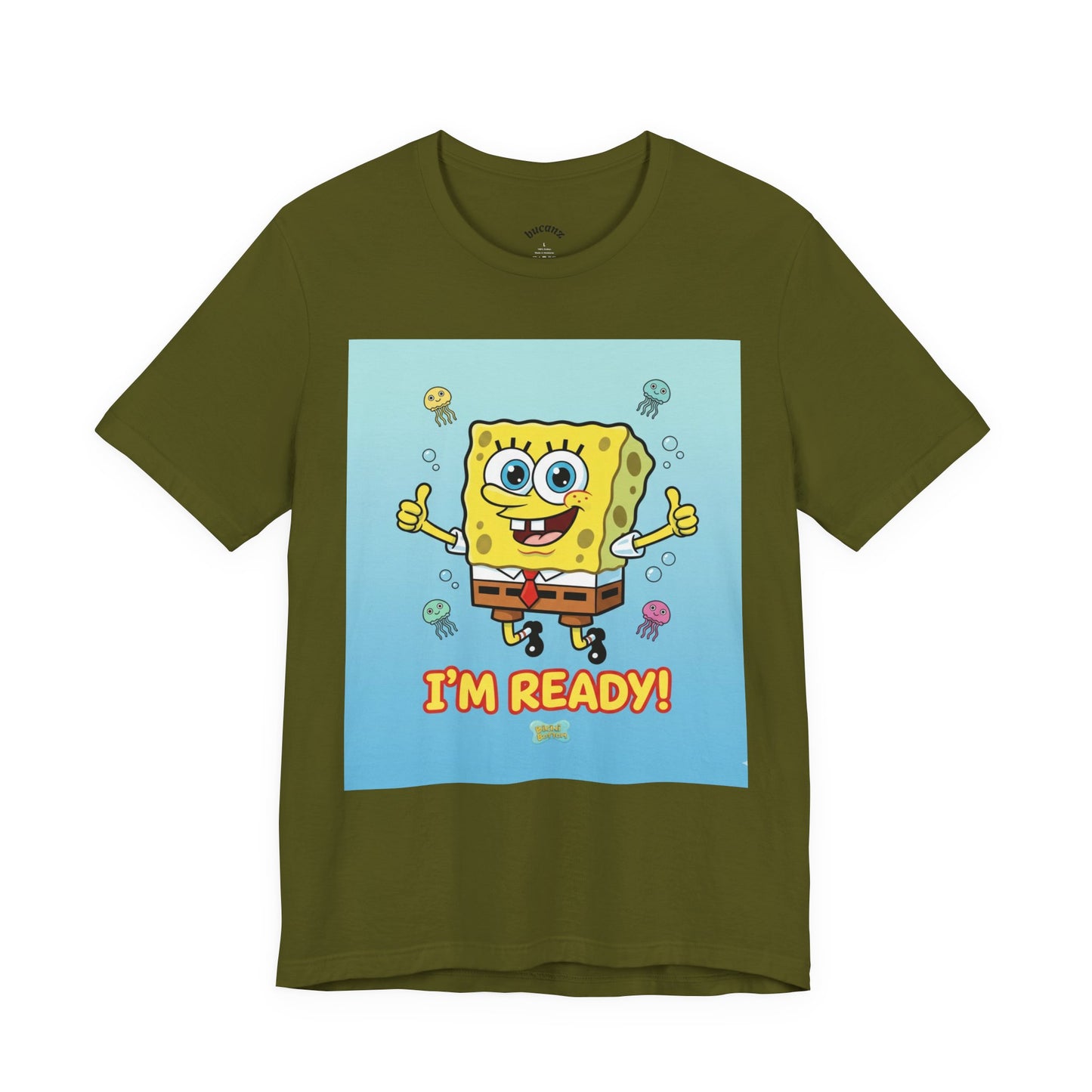 SpongeBob SquarePants Unisex Tee, Cartoon T-Shirt, Funny Gift, Kids Apparel, Summer Wear, Beach Shirt, Nostalgic Style