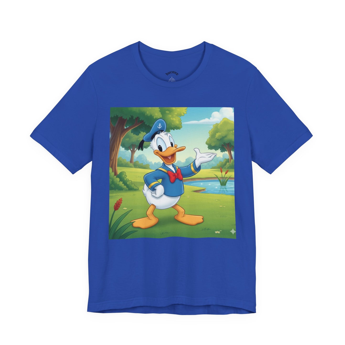 Donald Duck Graphic Tee - Fun Unisex Jersey T-Shirt for Disney Fans, Casual Wear, Gift for Birthdays, Disney Park Outfits, Summer Style