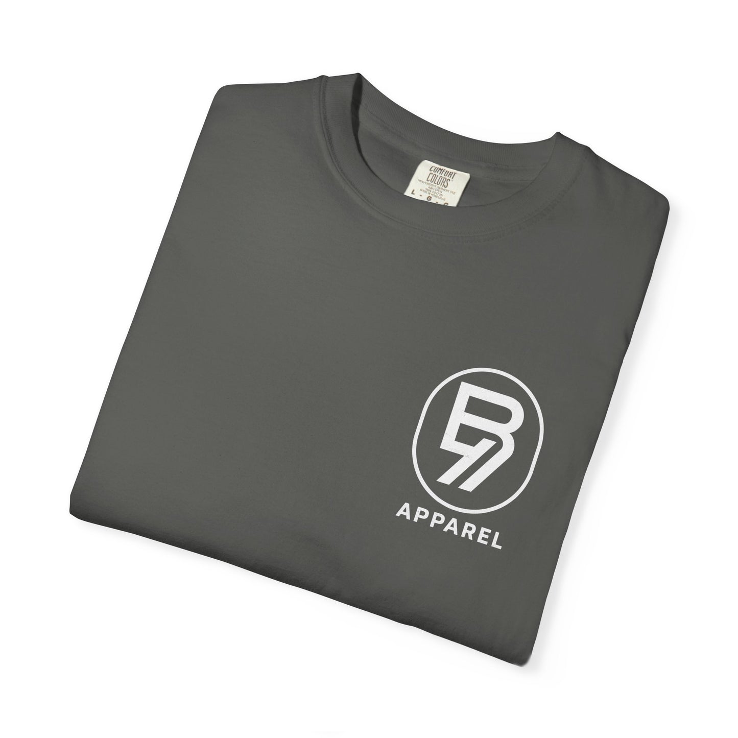 Bucanz7 Apparel Logo T-Shirt — Garment-Dyed Classic Tee