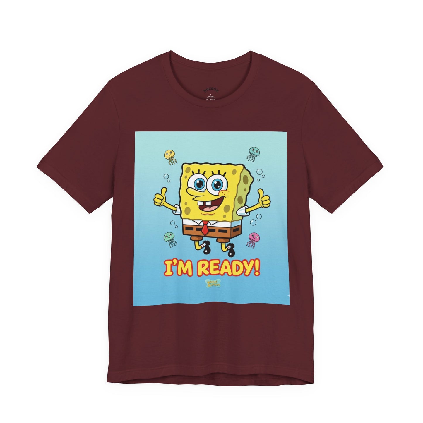 SpongeBob SquarePants Unisex Tee, Cartoon T-Shirt, Funny Gift, Kids Apparel, Summer Wear, Beach Shirt, Nostalgic Style
