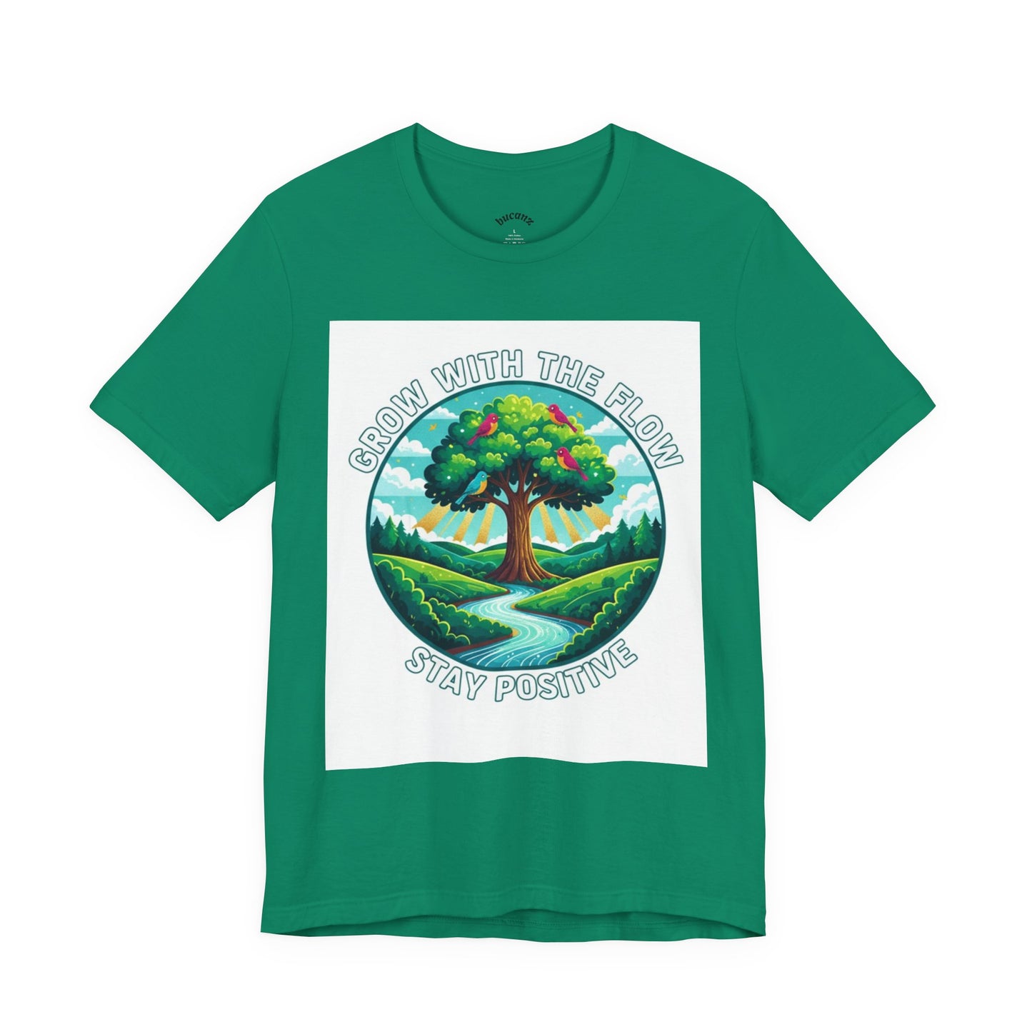 Positive Vibes Unisex Tee - Grow with the Flow