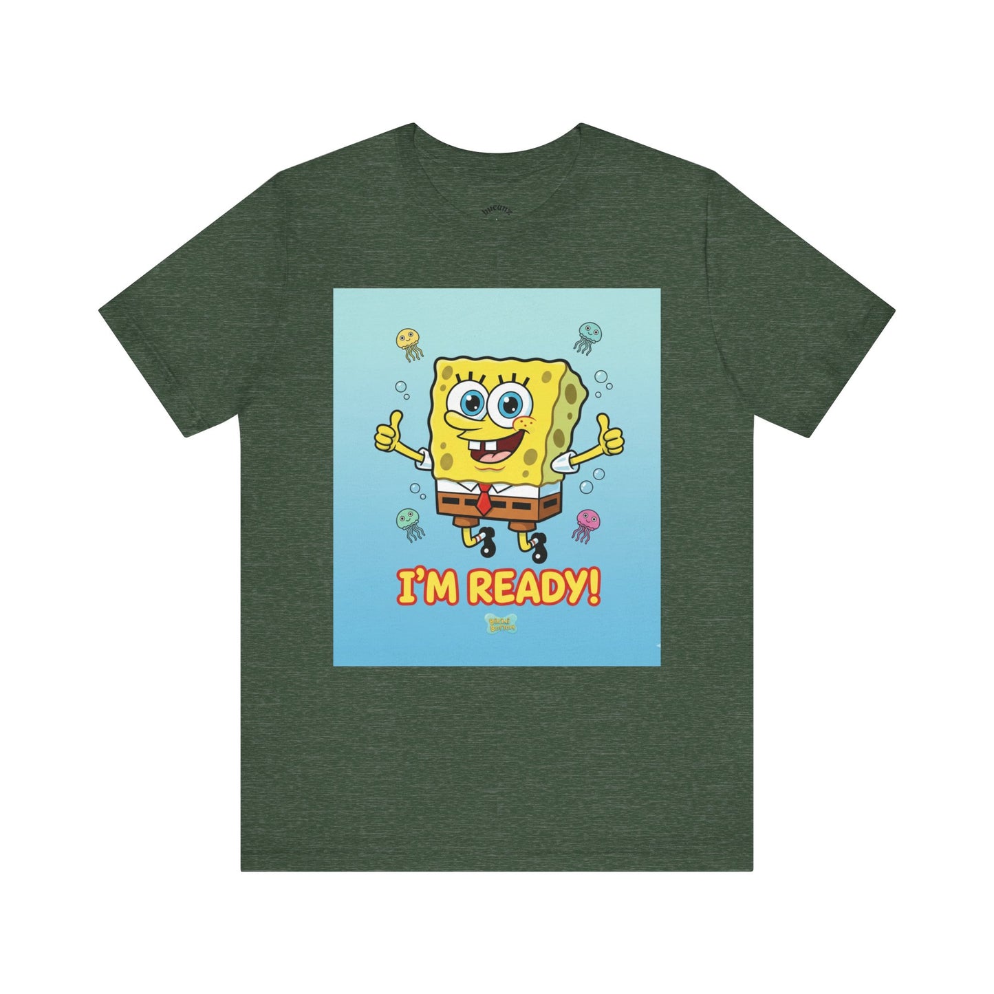 SpongeBob SquarePants Unisex Tee, Cartoon T-Shirt, Funny Gift, Kids Apparel, Summer Wear, Beach Shirt, Nostalgic Style