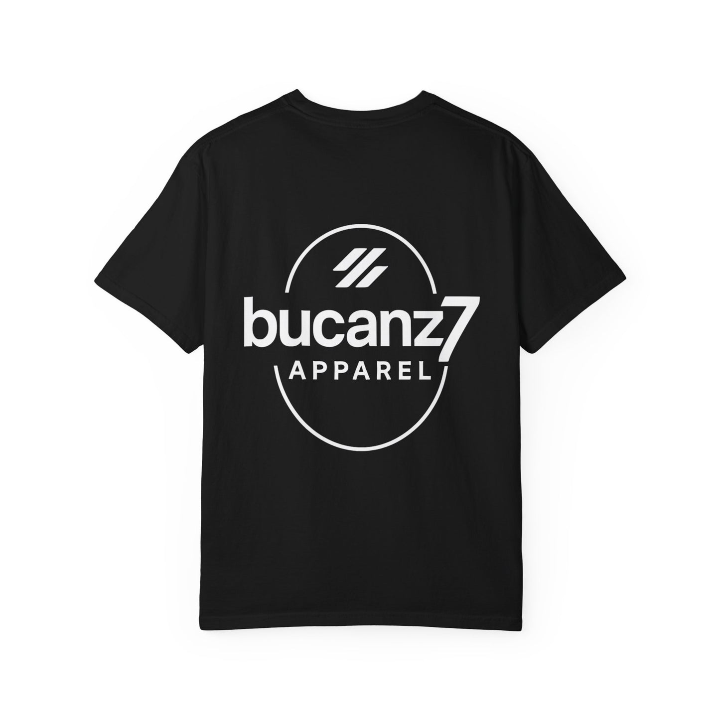 Bucanz7 Apparel Logo T-Shirt — Garment-Dyed Classic Tee