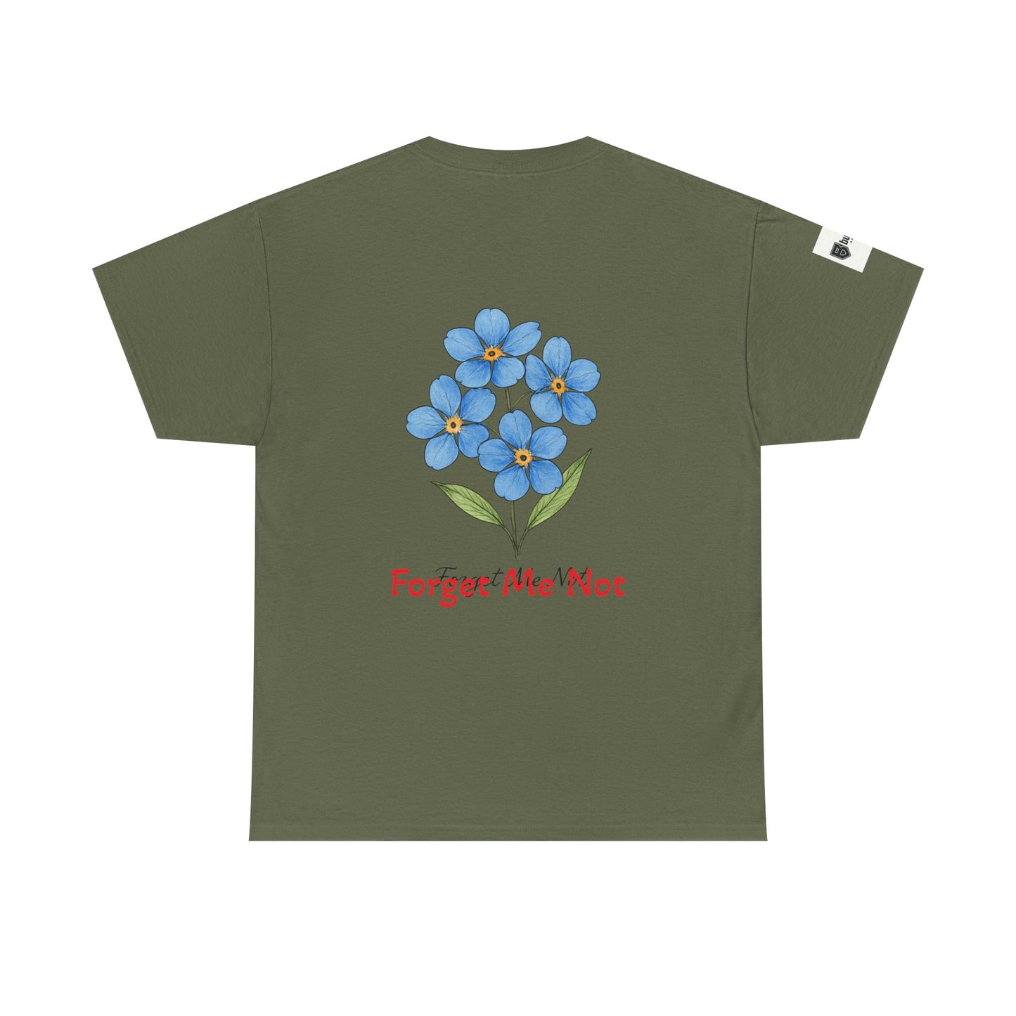 Forget Me Not Tee — "Love Remembers Even When The Mind Forgets" Caregiver Memory Shirt